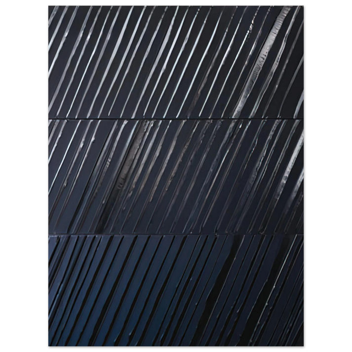 Pierre Soulages - Peinture 244 x 181 cm, 25 avril 2011 - 2011 75x100 cm / 30x40inches Fine Art Poster