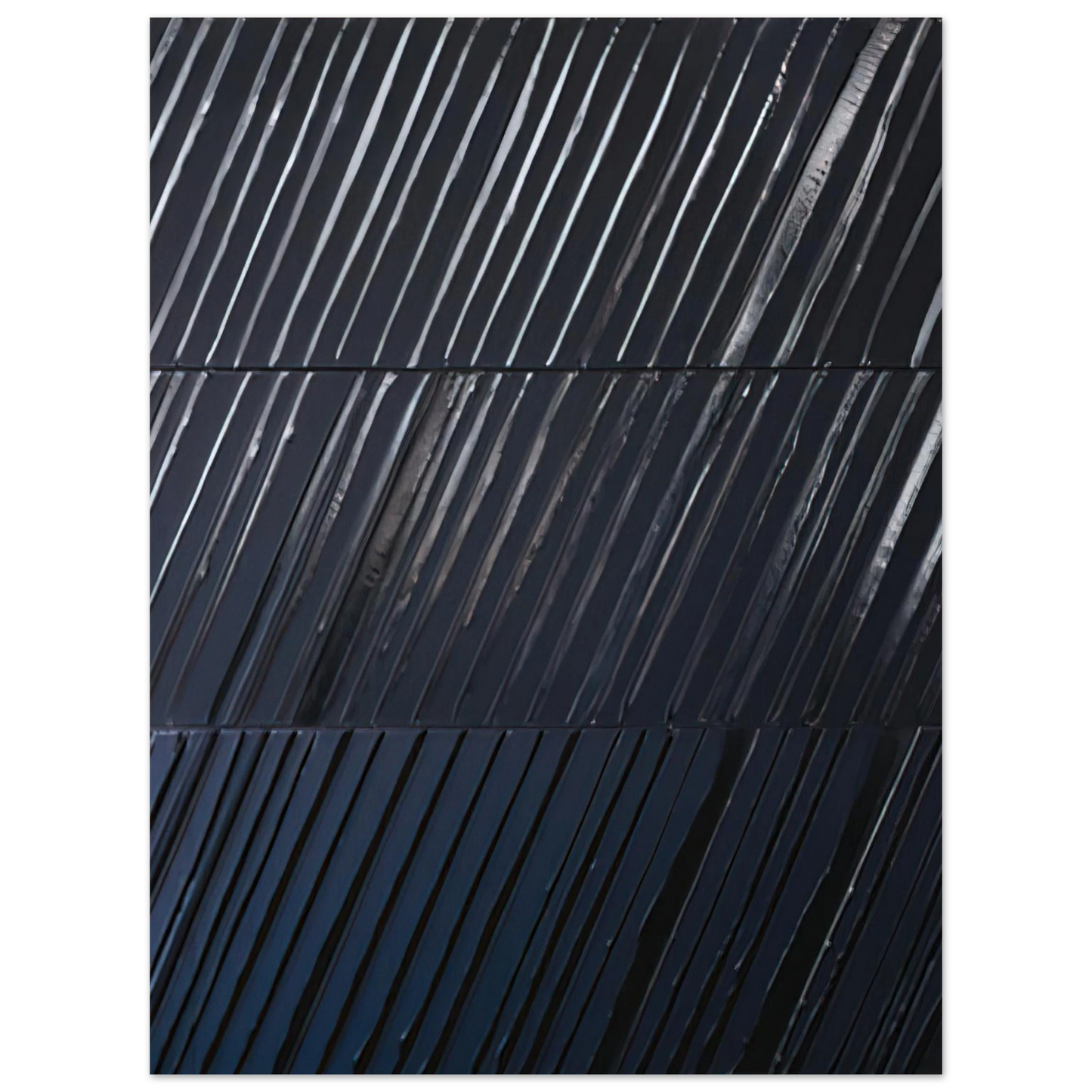 Pierre Soulages - Peinture 244 x 181 cm, 25 avril 2011 - 2011 75x100 cm / 30x40inches Fine Art Poster