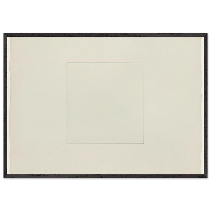 Untitled - 1969 N3 - Brice Marden 70x100 cm / 28x40 inches Framed Art Print – Black Wooden Frame