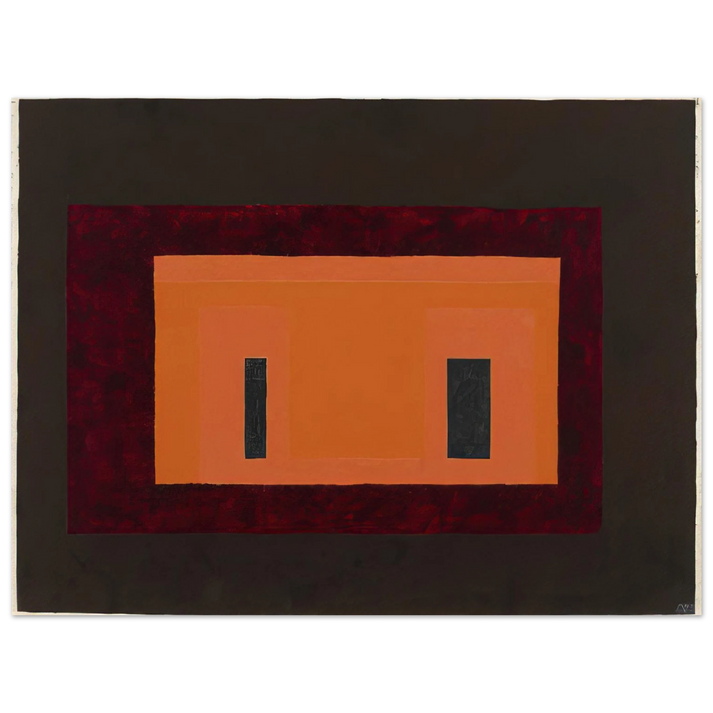Josef Albers - VARIANT ADOBE 1947 1 75x100 cm / 30x40inches Fine Art Poster