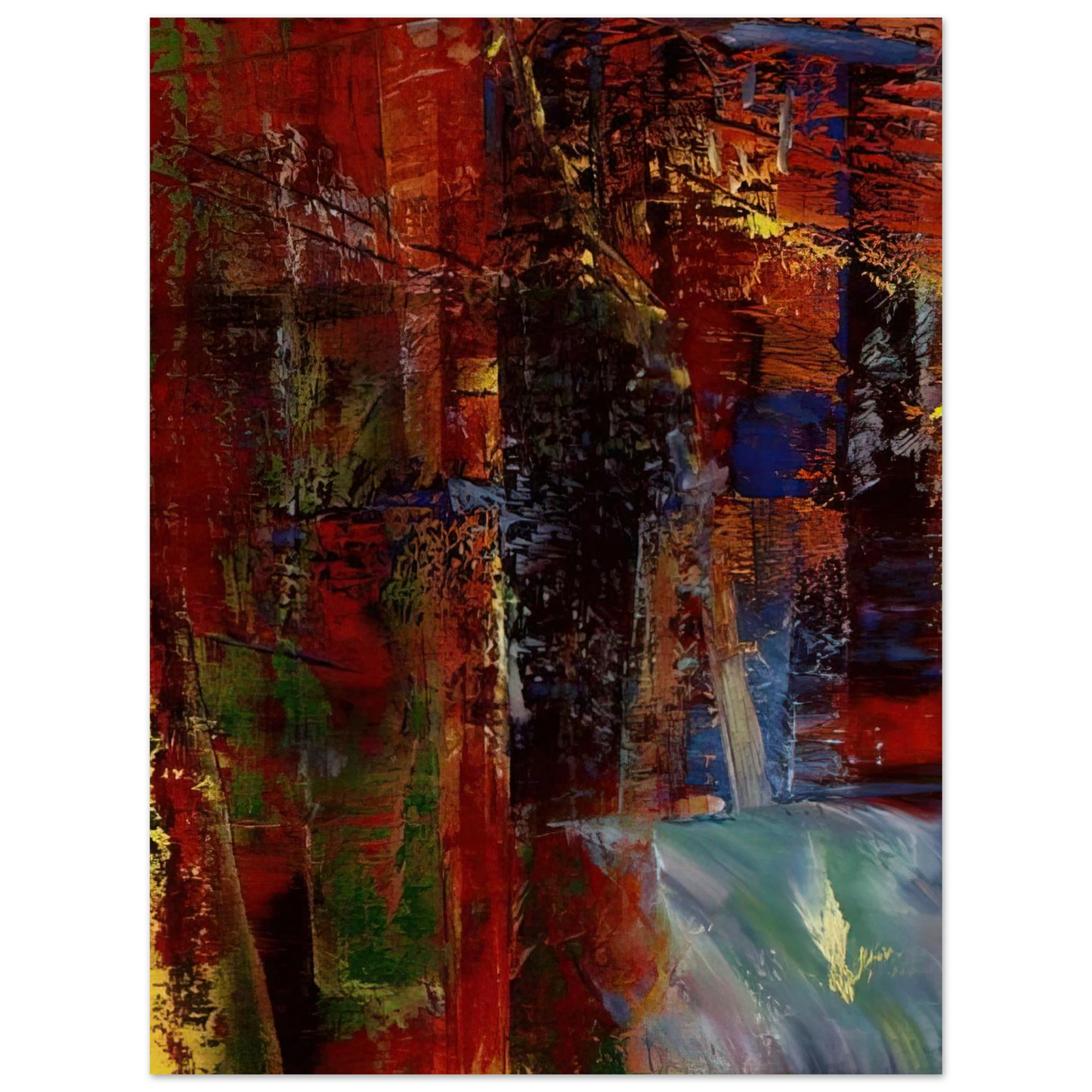 Gerhard Richter - DARK 75x100 cm / 30x40inches Fine Art Poster