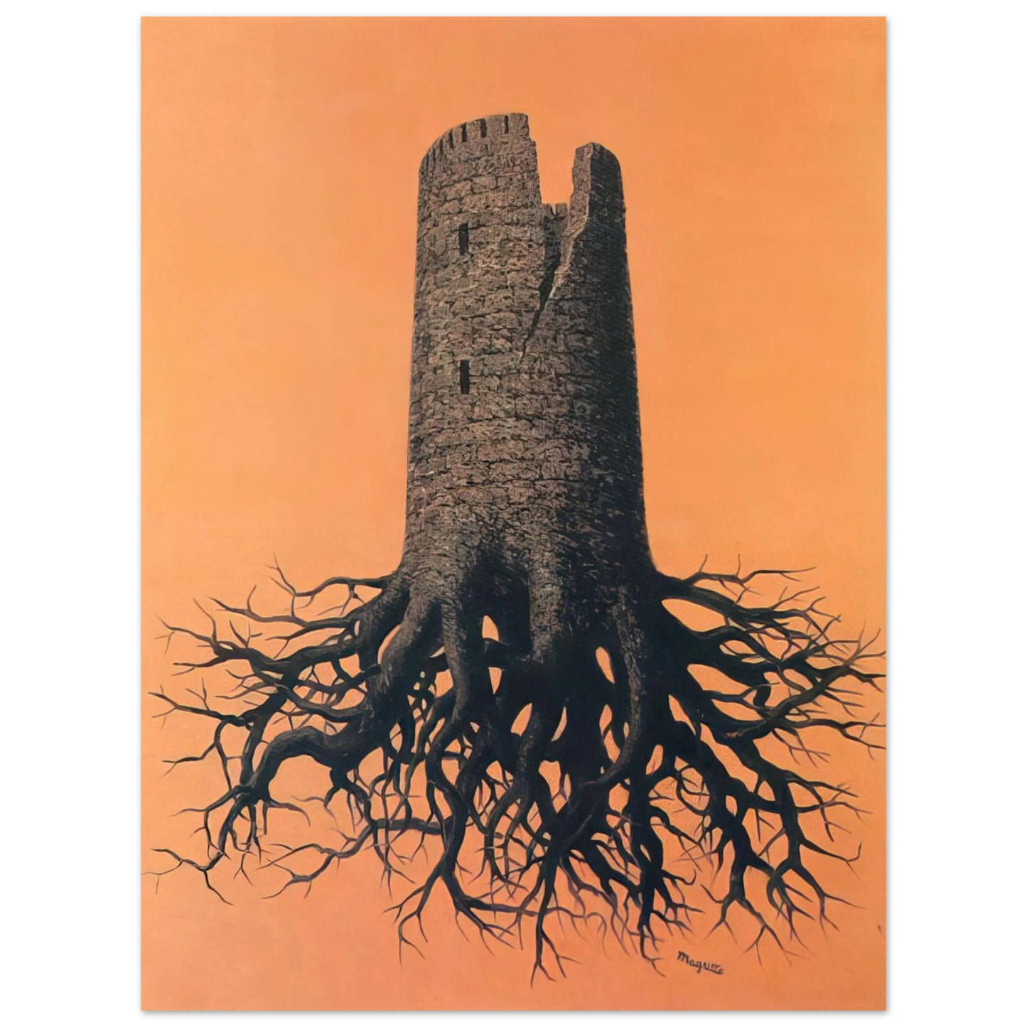 Rene Magritte - ALMAYER S FOLLY 1951 75x100 cm / 30x40inches Fine Art Poster