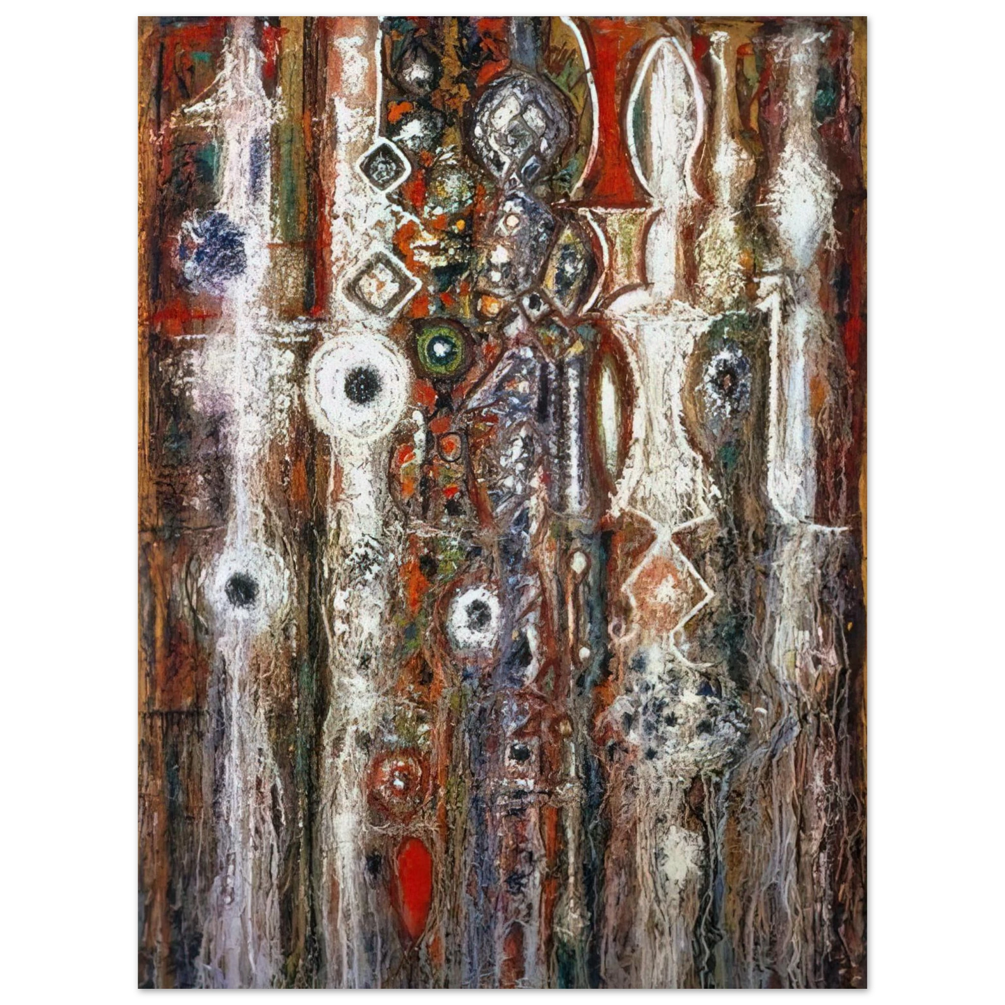 Richard Pousette-Dart - Illumination Gothic 75x100 cm / 30x40inches Fine Art Poster