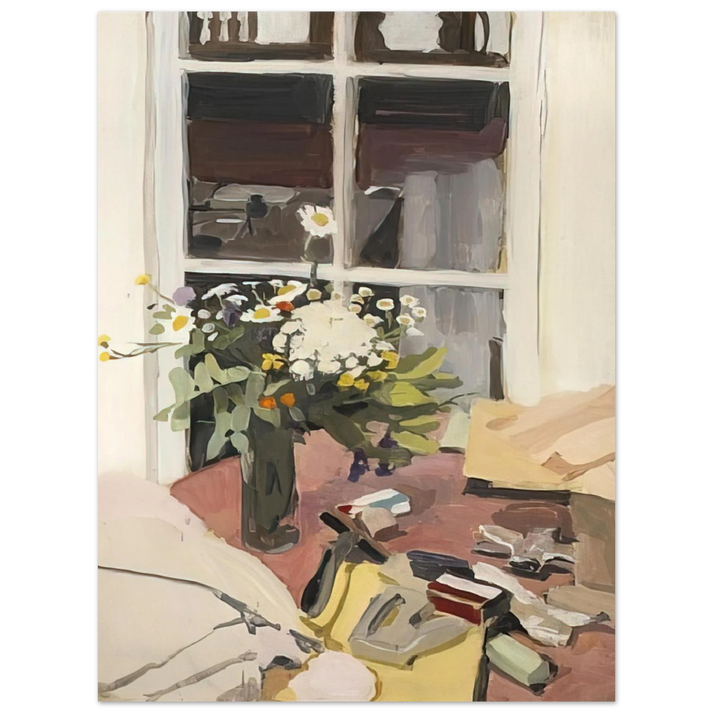 Fairfield Porter - STILL LIFE WITH STAPLER 1970 75x100 cm / 30x40inches Fine Art Poster