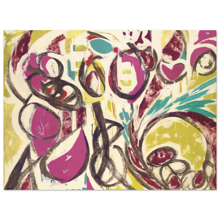 Lee Krasner - Thaw 75x100 cm / 30x40inches Fine Art Poster