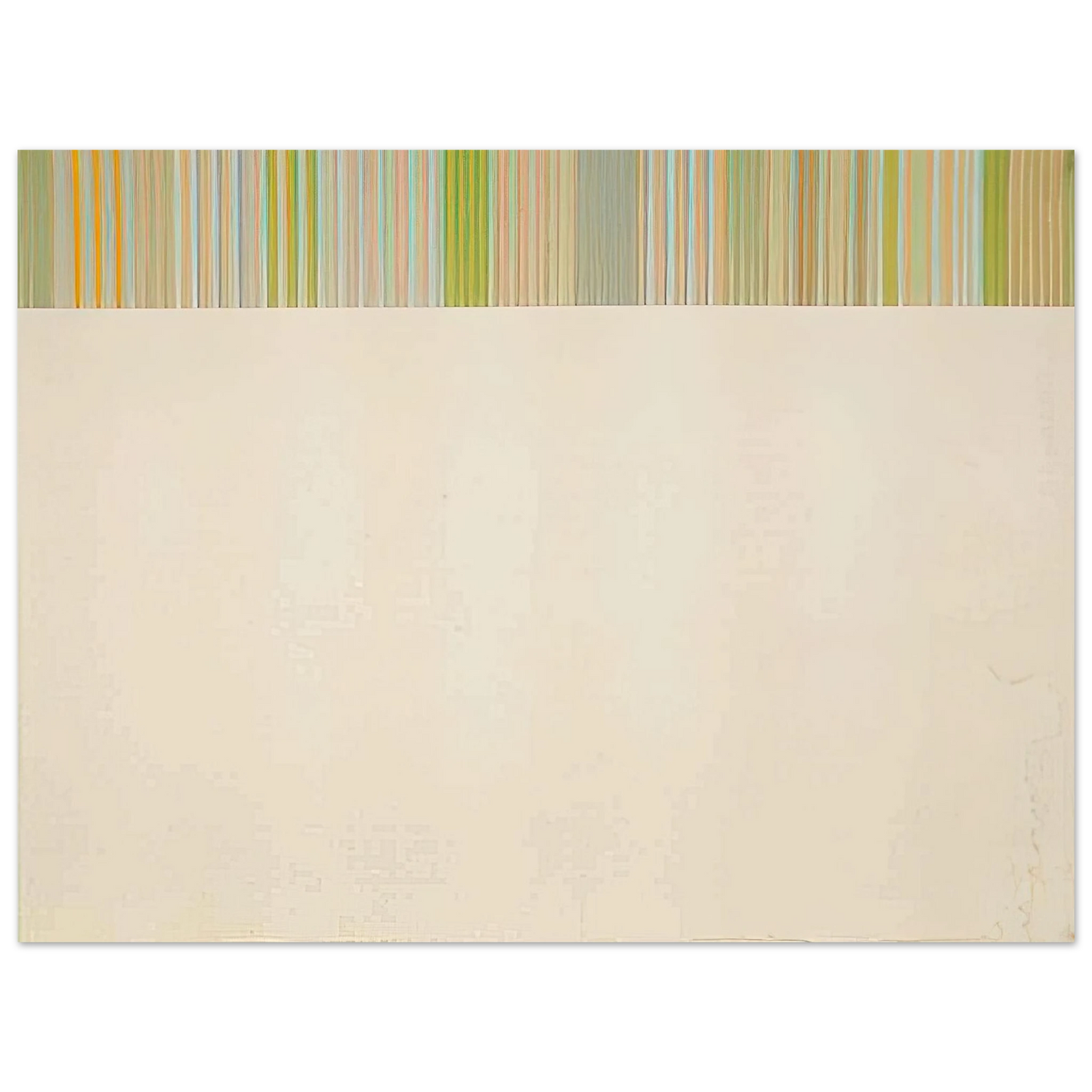 Gene Davis - Treble - 1975 75x100 cm / 30x40inches Fine Art Poster