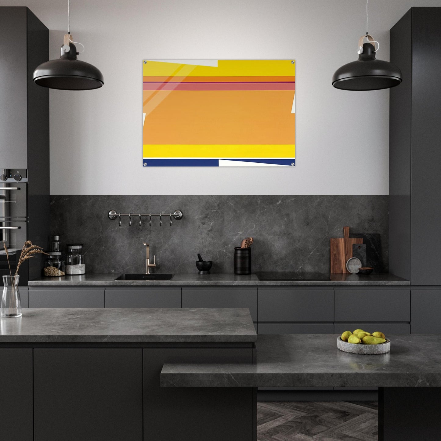 Rotation B - 1964 - Larry Zox Acrylic Print - 70x100 cm / 28x40″ inches