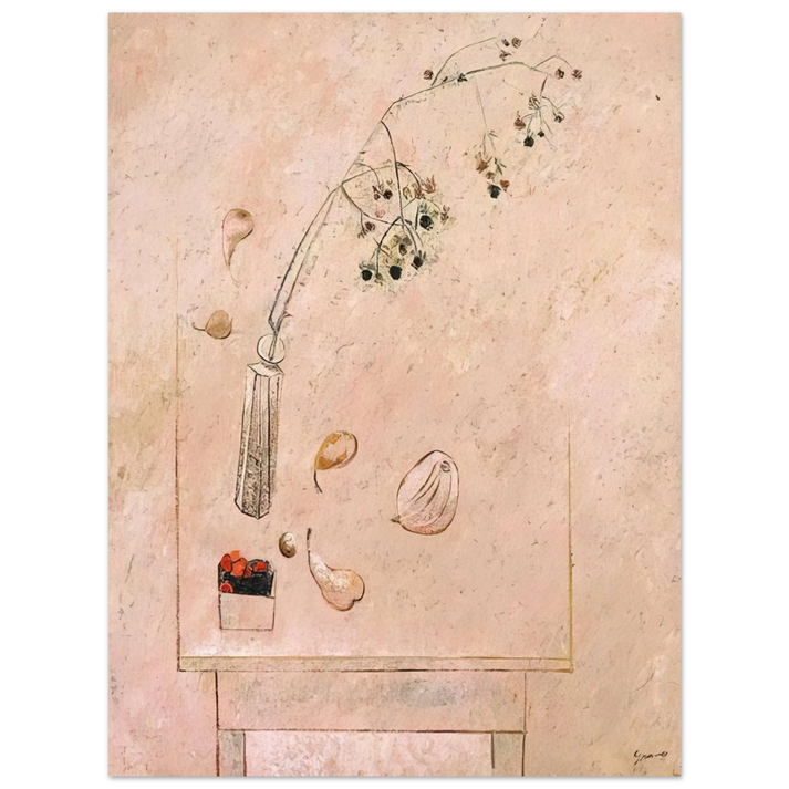 Morris Graves - August Still Life - 1952 75x100 cm / 30x40inches Fine Art Poster