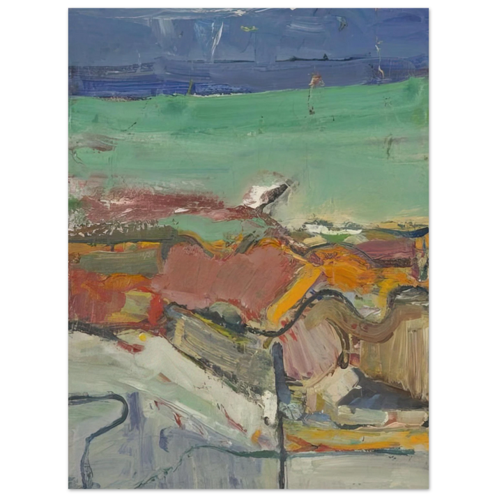 Richard Diebenkorn - Berkeley 75x100 cm / 30x40inches Fine Art Poster