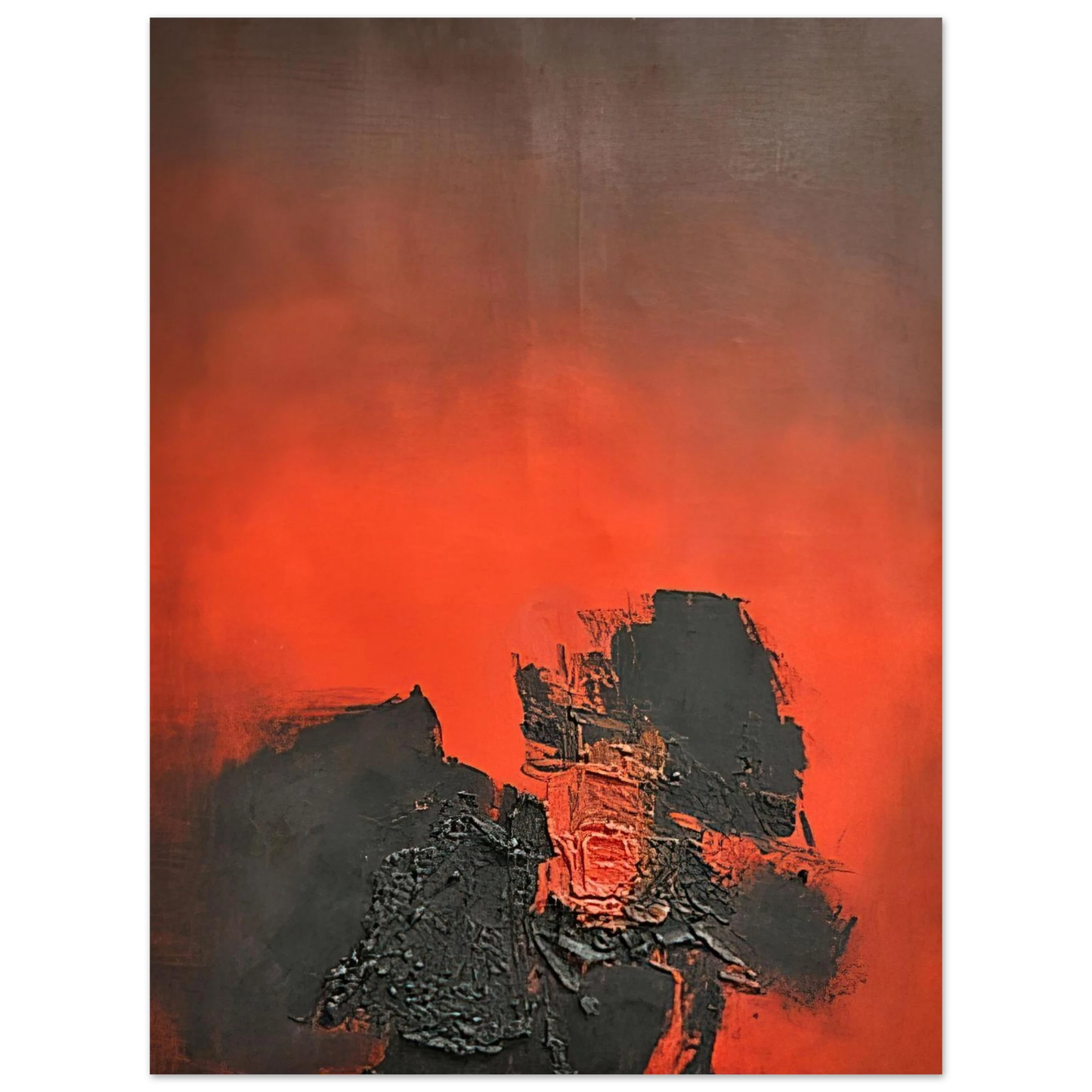Luis Feito - UNTITLED 1961 1 75x100 cm / 30x40inches Fine Art Poster
