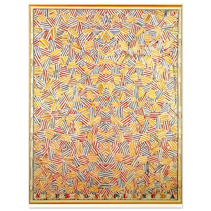 Jasper Johns - DANCERS ON A PLANE 75x100 cm / 30x40inches Fine Art Poster