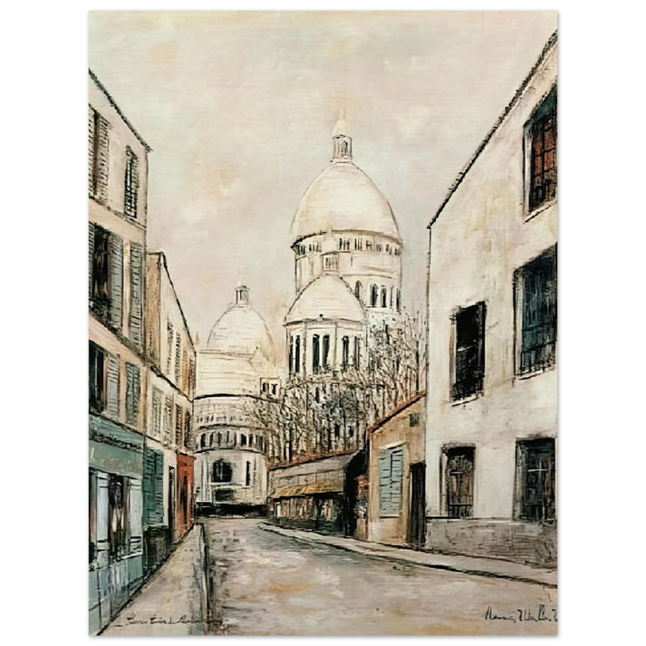 Maurice Utrillo - SACRE COEUR 1 75x100 cm / 30x40inches Fine Art Poster
