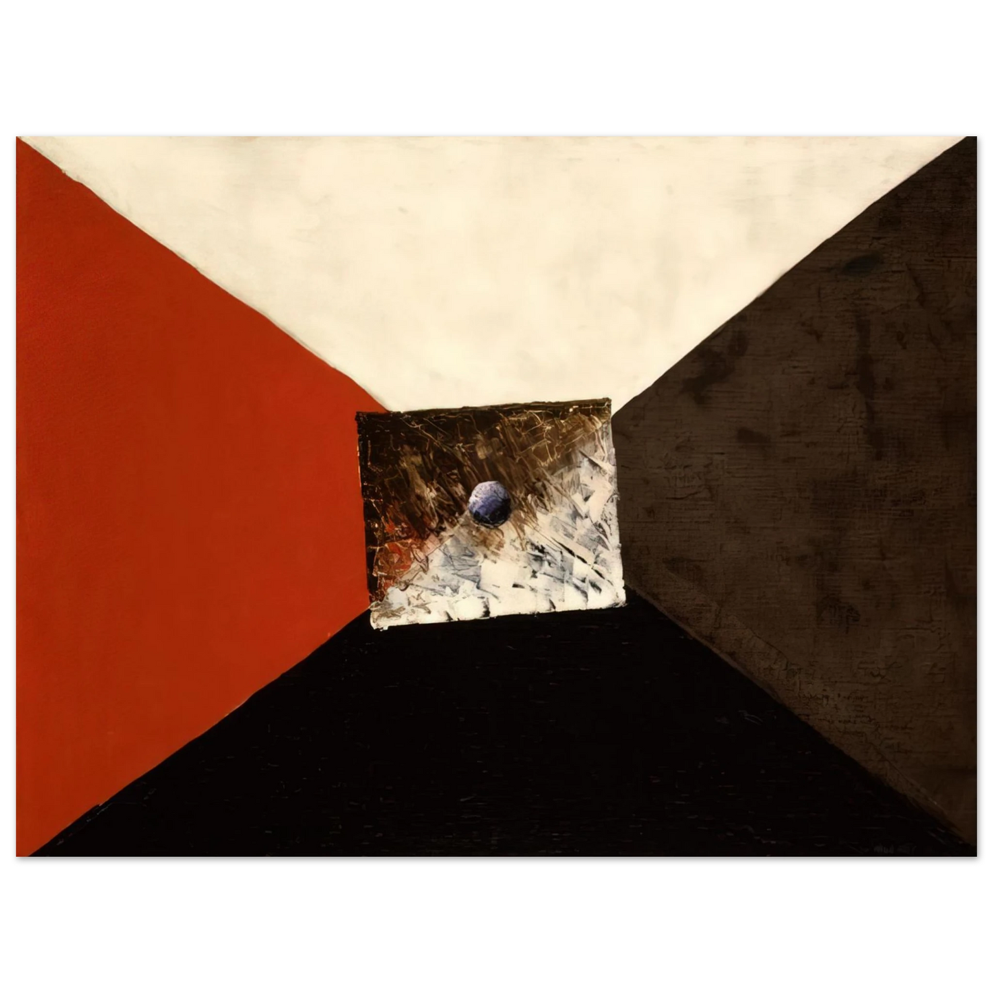 Man Ray - COMPOSITION MARCHAND DE COULEURS 75x100 cm / 30x40inches Fine Art Poster