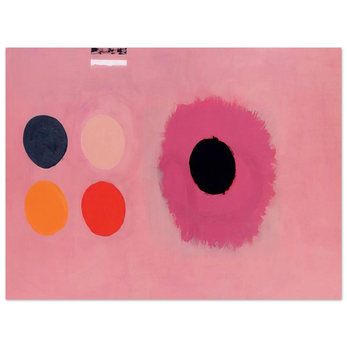 Adolph Gottlieb - Two Bars - 1964 75x100 cm / 30x40inches Fine Art Poster