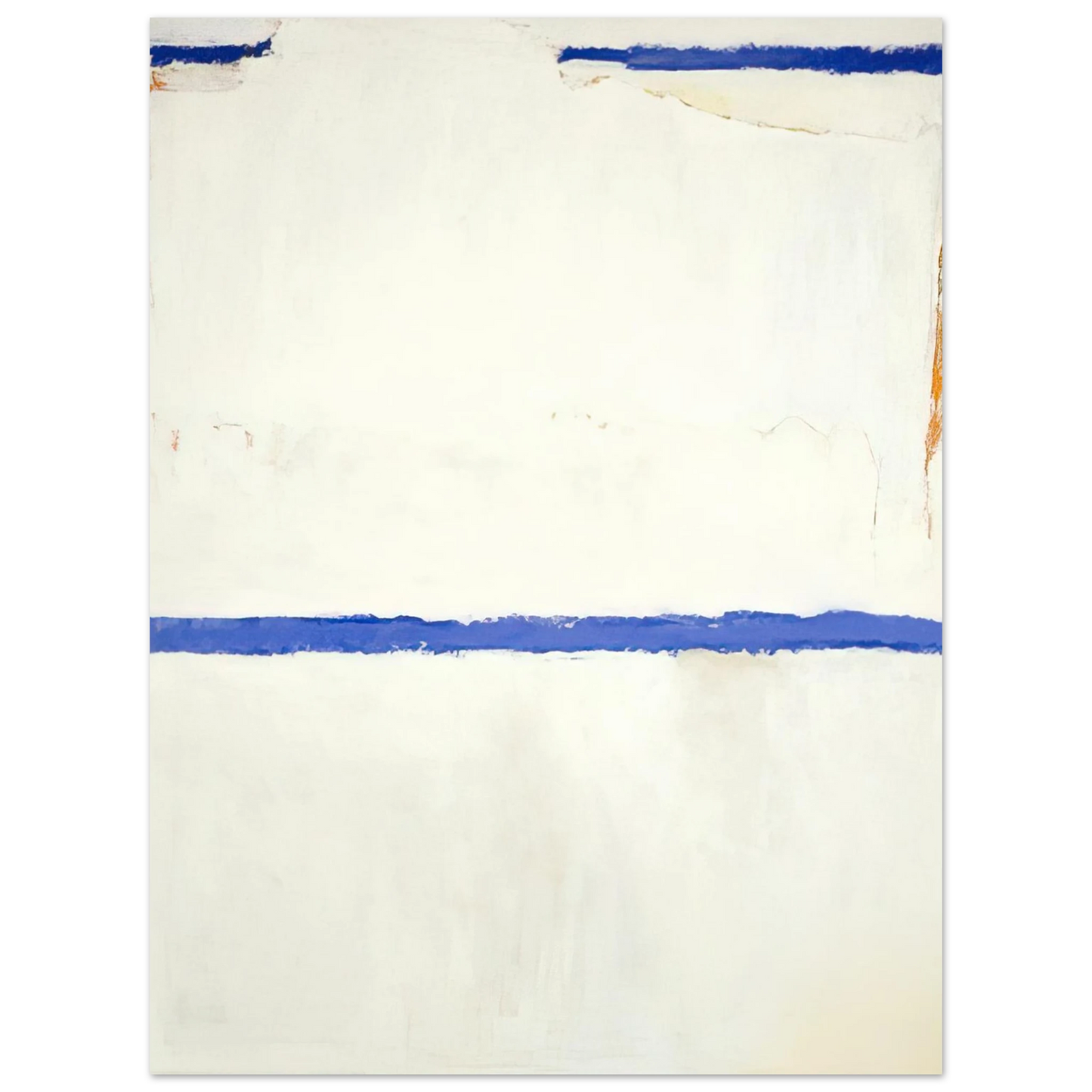 Theodoros Stamos - White Sun-Mound - 1963 75x100 cm / 30x40inches Fine Art Poster