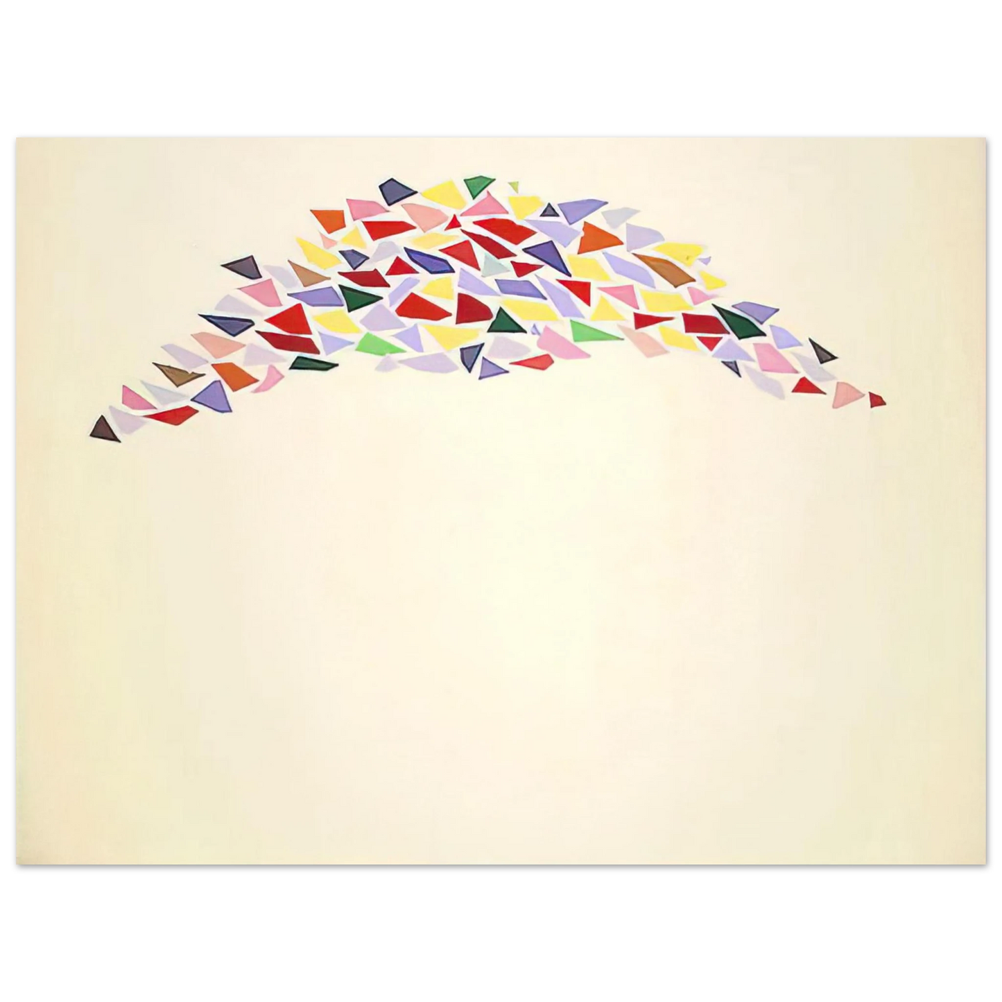 Robert Goodnough - Texas Arch I - Post-Painterly Abstraction 75x100 cm / 30x40inches Fine Art Poster