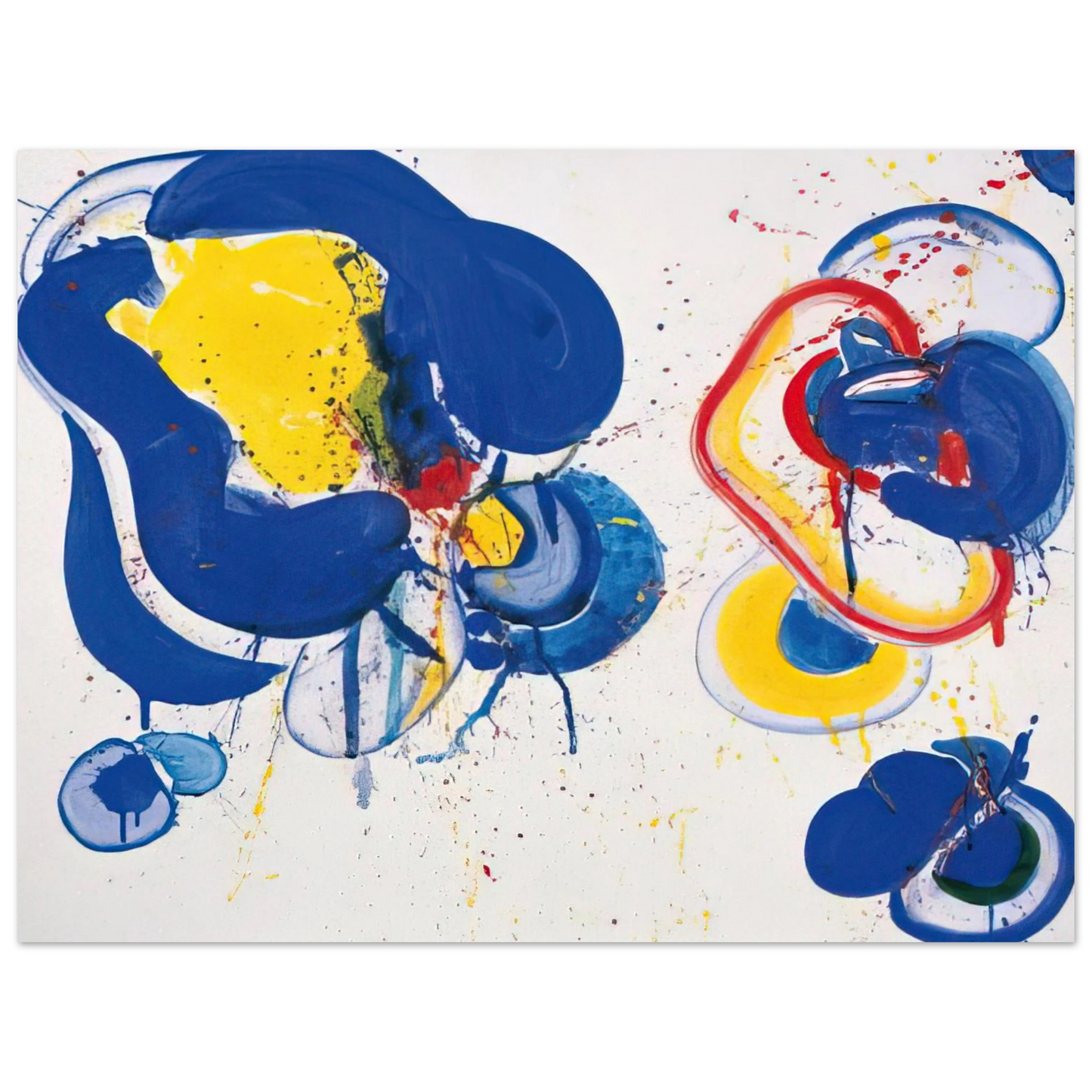 Sam Francis - Dream It Is 75x100 cm / 30x40inches Fine Art Poster