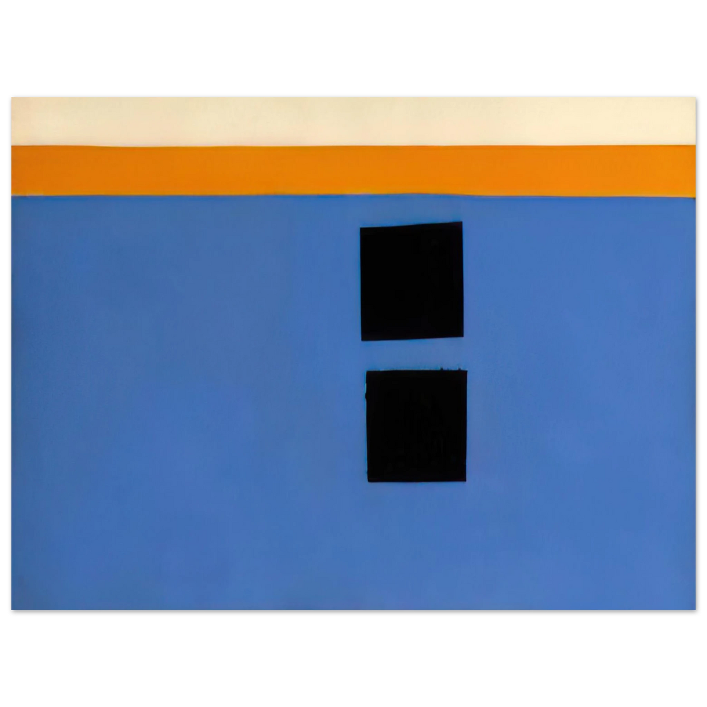 Theodoros Stamos - Double Aegean Sun-Box - 1968 75x100 cm / 30x40inches Fine Art Poster