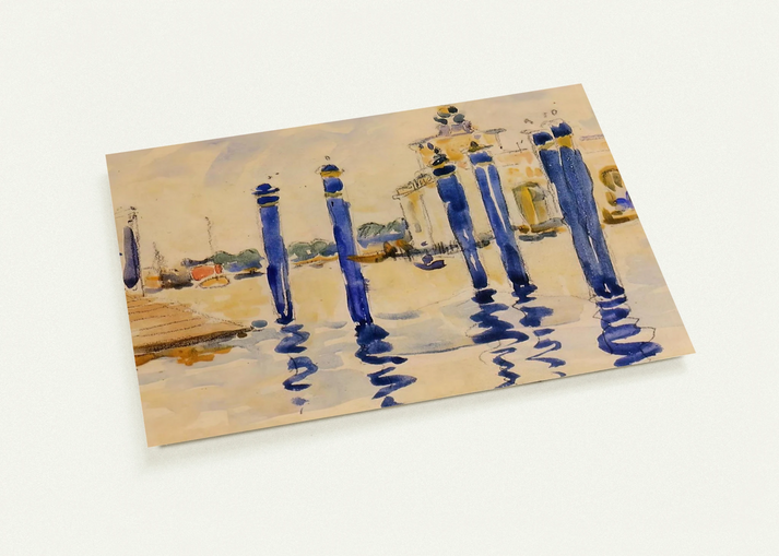 La Donana, Venice By Henri-Edmond Cross Pack of 10 Post Cards | Henri-Edmond Cross Post Cards | A6 (10.5 x 14.8 cm) - 4.1 x 5.8 inches