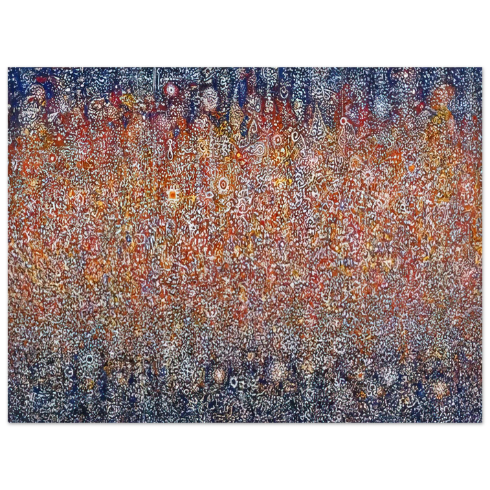 Richard Pousette-Dart - Celebration, Birth - 1976 75x100 cm / 30x40inches Fine Art Poster