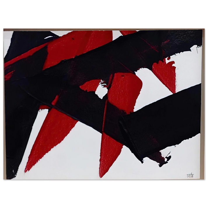 Luis Feito - UNTITLED 2007 75x100 cm / 30x40inches Fine Art Poster
