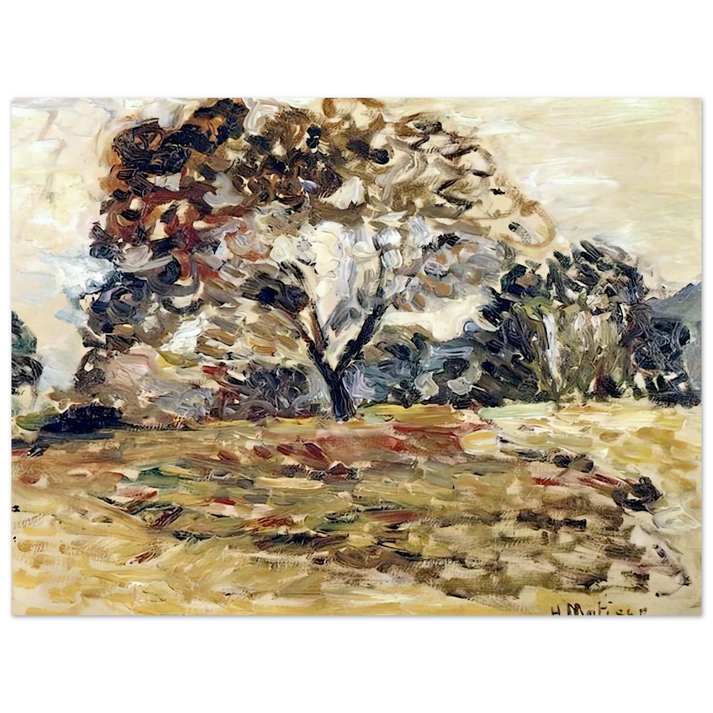 Henri Matisse - LANDSCAPE OF CORSICA 1898 75x100 cm / 30x40inches Fine Art Poster