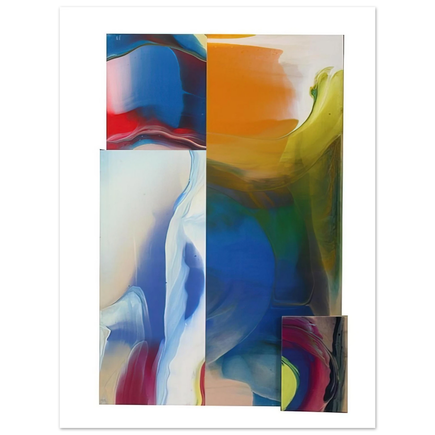 Sam Gilliam - Lot and Square 75x100 cm / 30x40inches Fine Art Poster