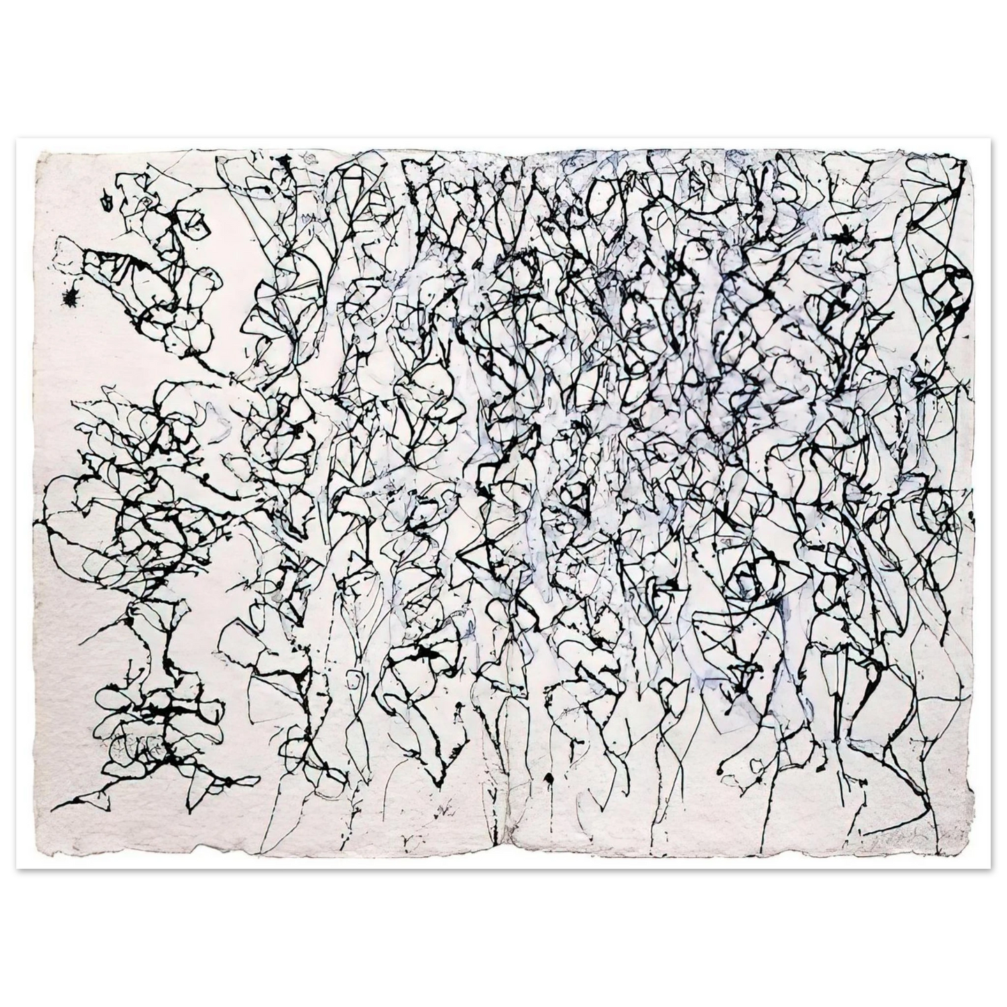Brice Marden - Don't Bungle the Jungle - 1989 75x100 cm / 30x40inches Fine Art Poster