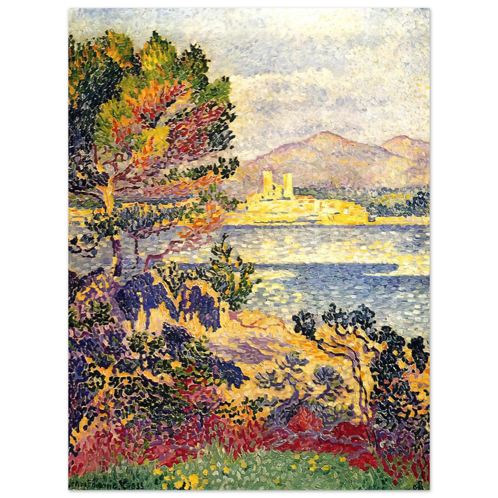 Henri-Edmond Cross - Antibes, Morning 75x100 cm / 30x40inches Fine Art Poster