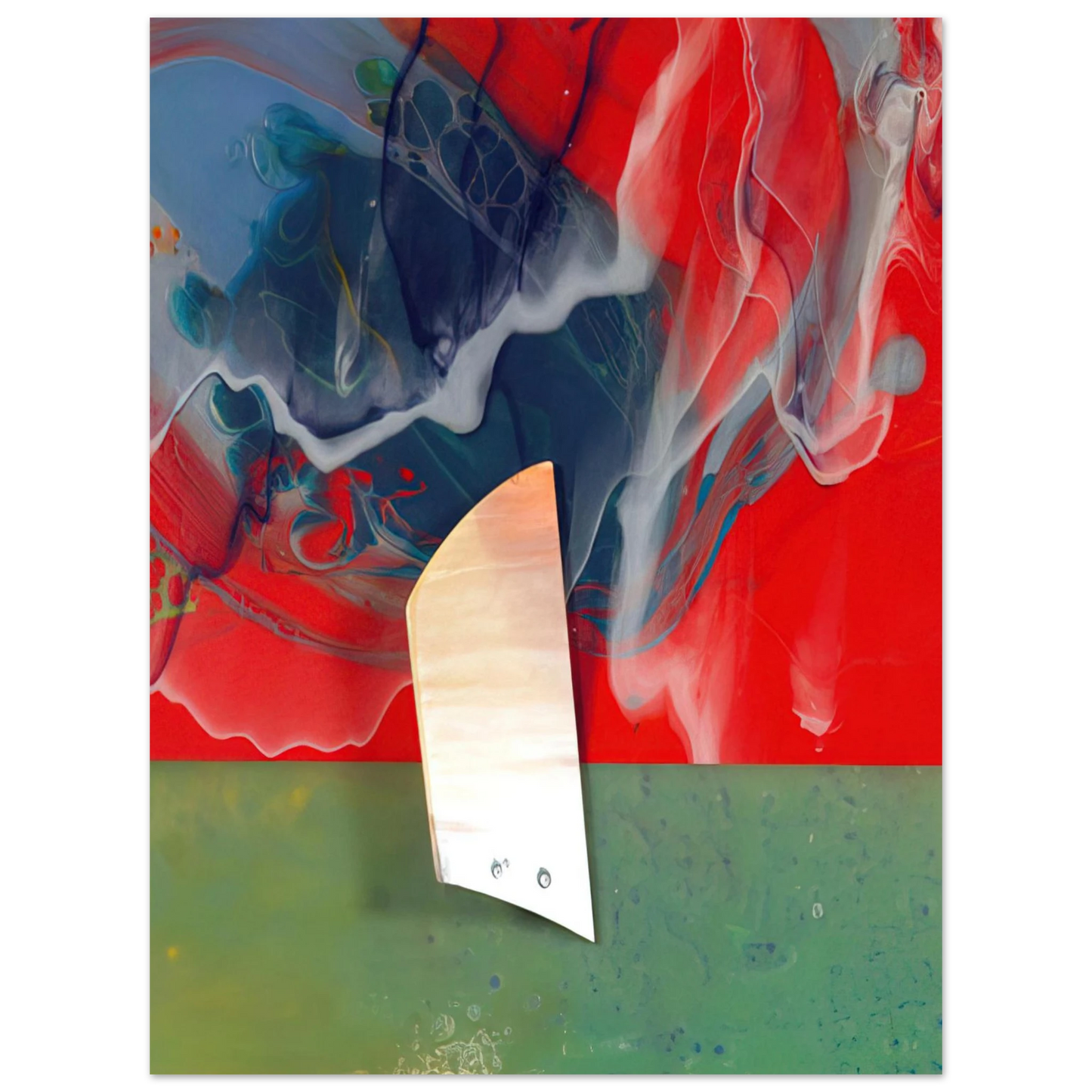 Sam Gilliam - Plow 75x100 cm / 30x40inches Fine Art Poster