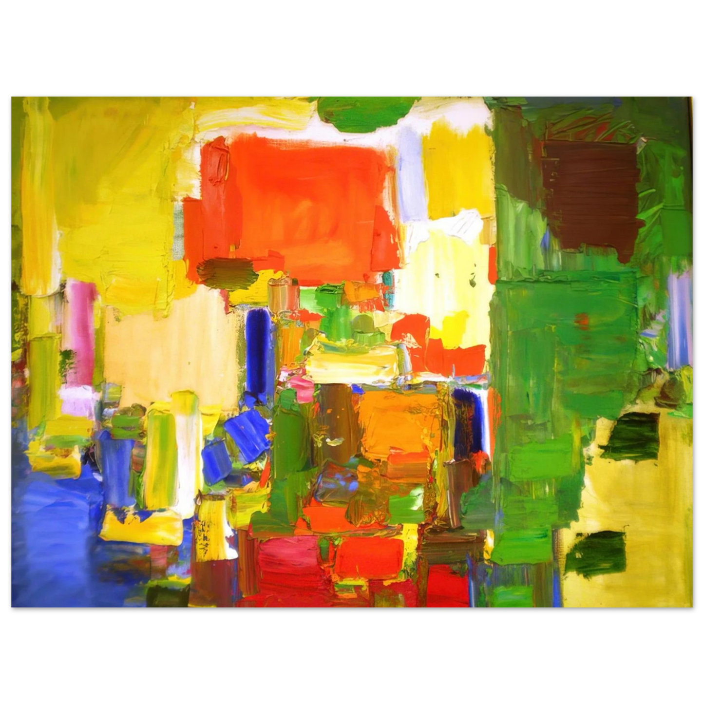 Hans Hofmann - August Light 75x100 cm / 30x40inches Fine Art Poster