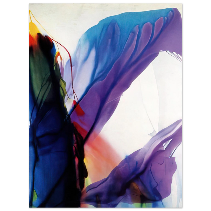 Paul Jenkins - Phenomena Yonder Near - 1964 75x100 cm / 30x40inches Fine Art Poster