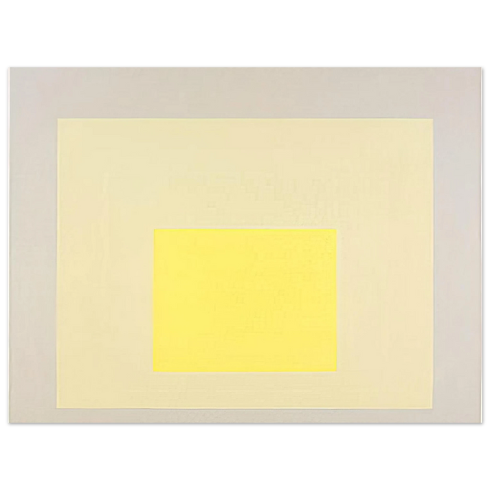 Josef Albers - HOMAGE TO THE SQUARE AMALGAMATING 1971 75x100 cm / 30x40inches Fine Art Poster