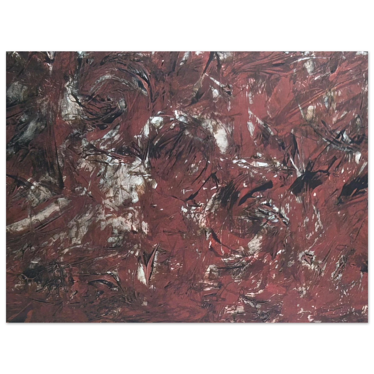 Milton Resnick - UNTITLED 1982 75x100 cm / 30x40inches Fine Art Poster