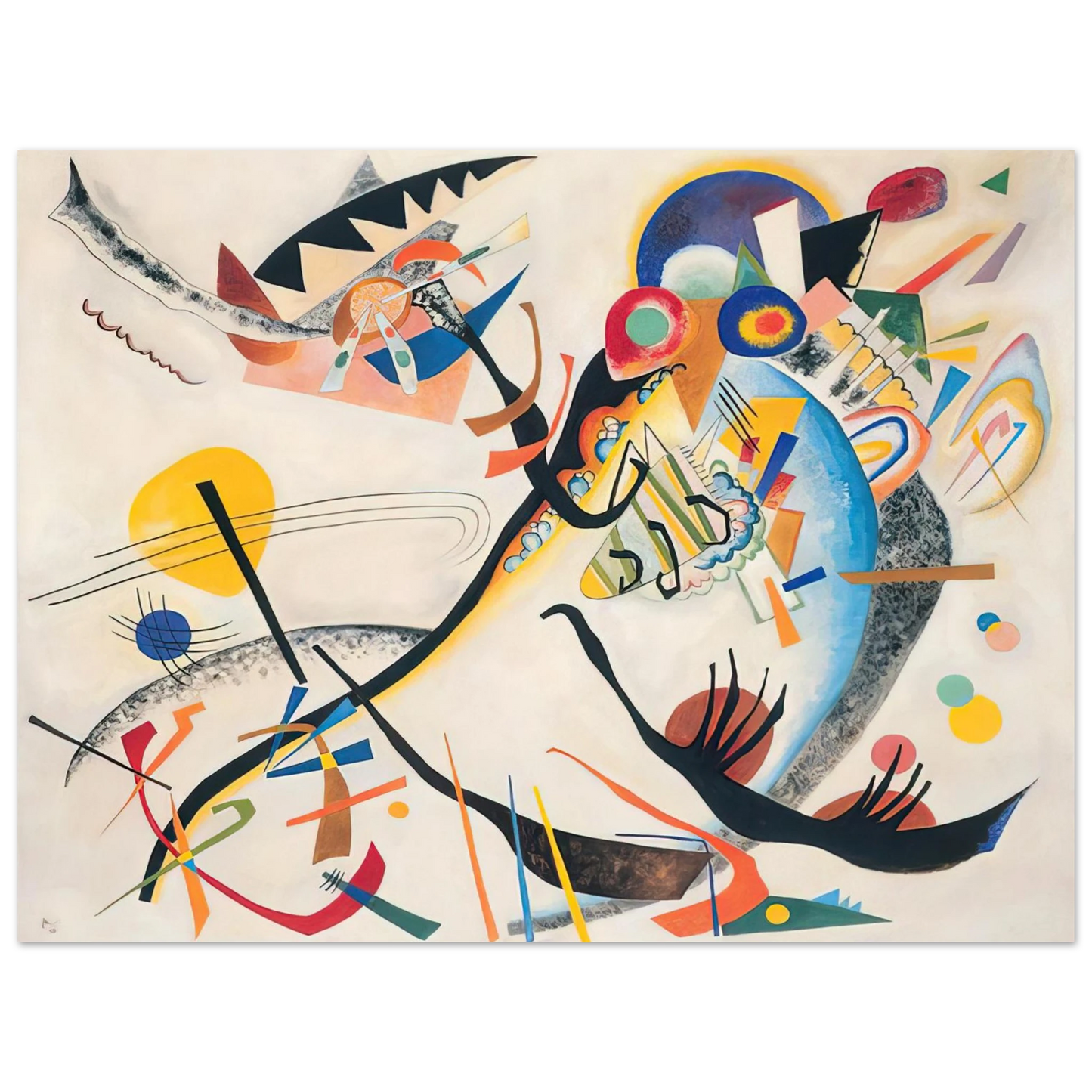 Wassily Kandinsky - NOT_DETECTED_189361 75x100 cm / 30x40inches Fine Art Poster