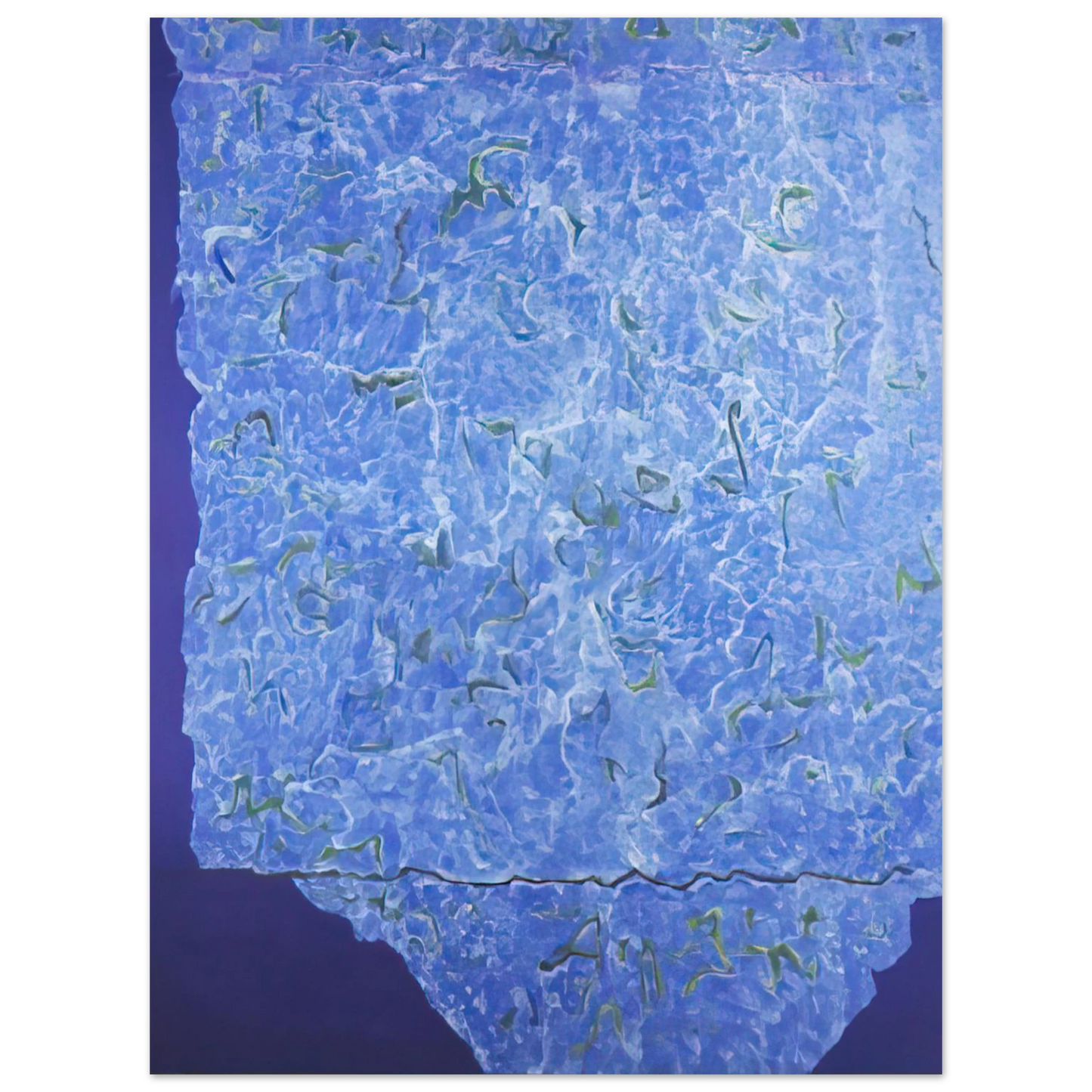 Theodoros Stamos - Infinity Field, Jerusalem Series, 3rd Letter - 1985 75x100 cm / 30x40inches Fine Art Poster