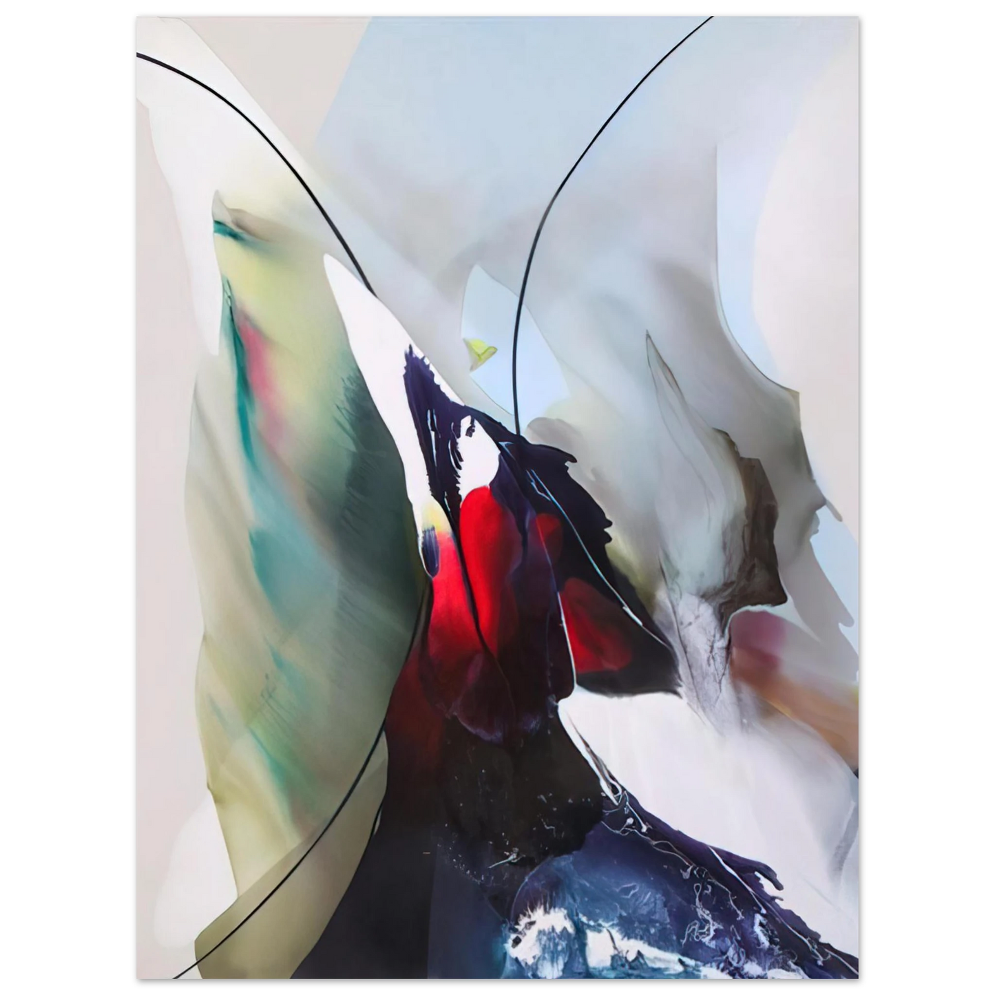 Paul Jenkins - Phenomena Tarot Over 75x100 cm / 30x40inches Fine Art Poster