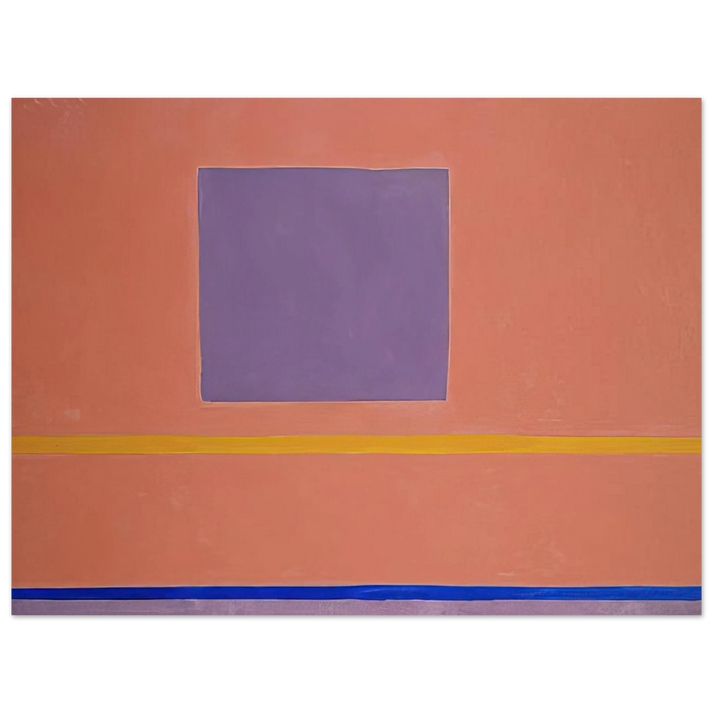 Theodoros Stamos - Olivet Sun-Box #II - 1967 75x100 cm / 30x40inches Fine Art Poster