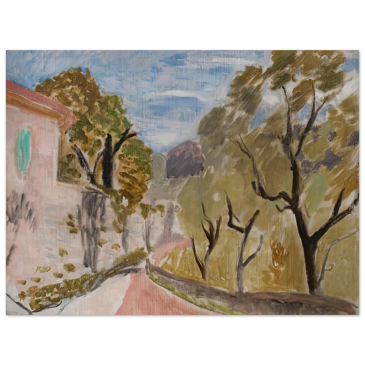 Henri Matisse - PAYSAGE OU RUE DANS LE MIDI 1918 75x100 cm / 30x40inches Fine Art Poster