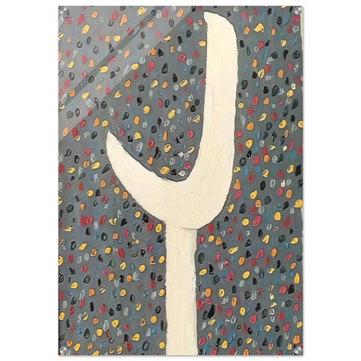 Tab Tied to the Moon Film - 1957 - Forrest Bess Acrylic Print - 70x100 cm / 28x40″ inches | Forrest Bess Wall Art | Forrest Bess Prints