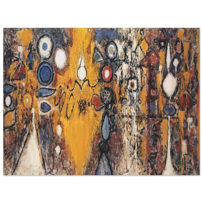 Richard Pousette-Dart - Number 1 75x100 cm / 30x40inches Fine Art Poster