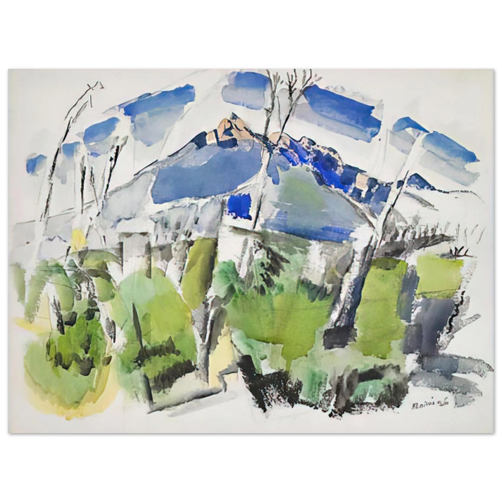 John Marin - Mt. Chocorua No. 1 - 1926 75x100 cm / 30x40inches Fine Art Poster