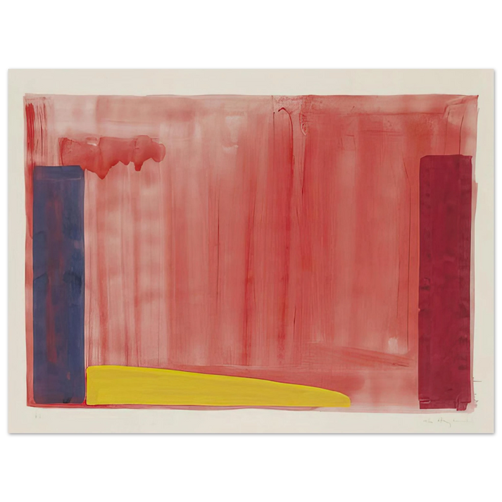 John Hoyland - Untitled - Color Field Painting 75x100 cm / 30x40inches Fine Art Poster