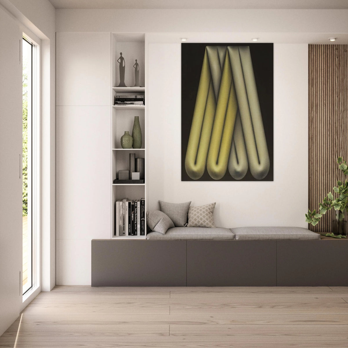Anoz Amazona - 1984 - Omar Rayo Art Prints - 100x150 cm / 40x60″ inches | Omar Rayo Poster | Omar Rayo Prints