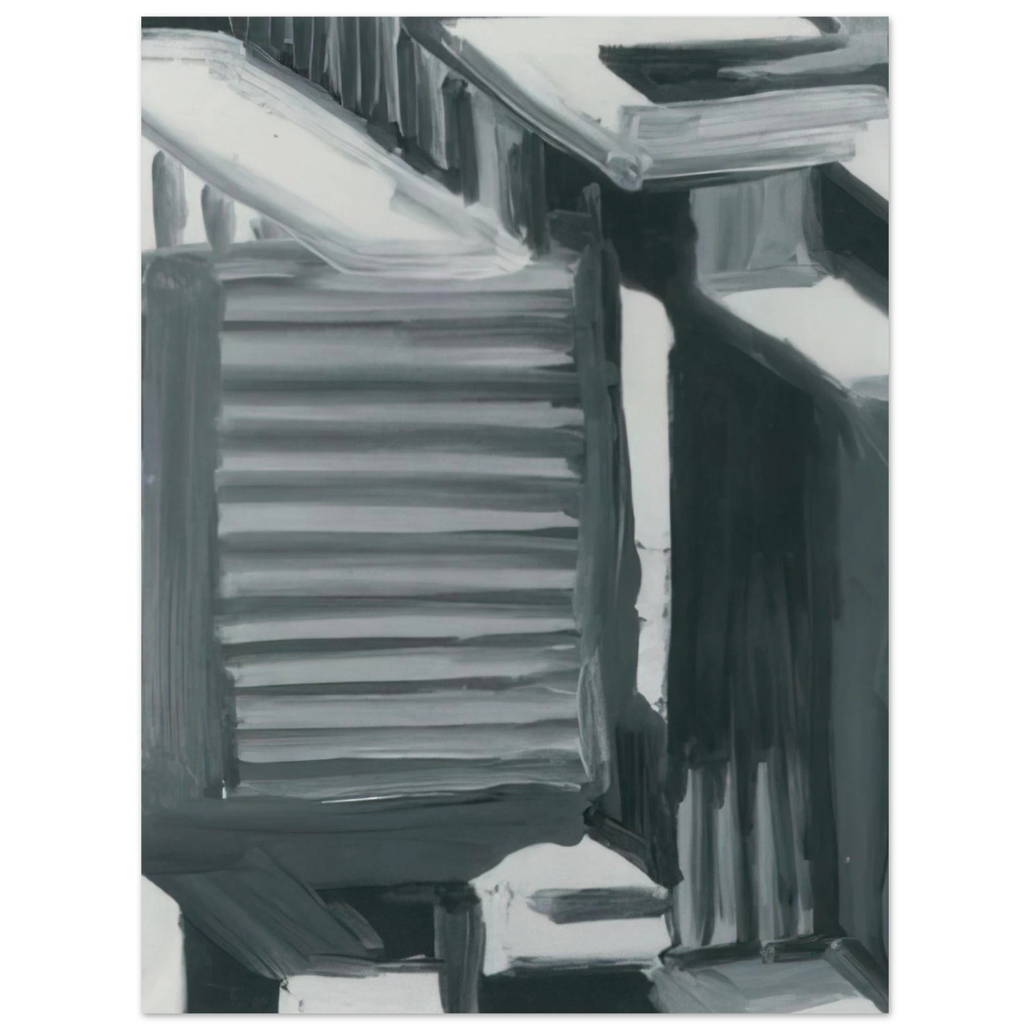 Gerhard Richter - TOWNSCAPE 1968 2 75x100 cm / 30x40inches Fine Art Poster