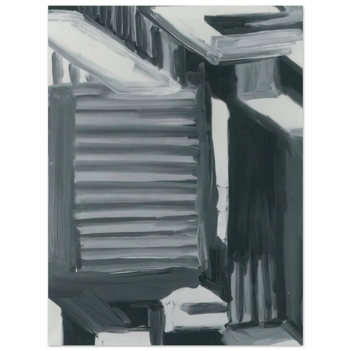 Gerhard Richter - TOWNSCAPE 1968 2 75x100 cm / 30x40inches Fine Art Poster