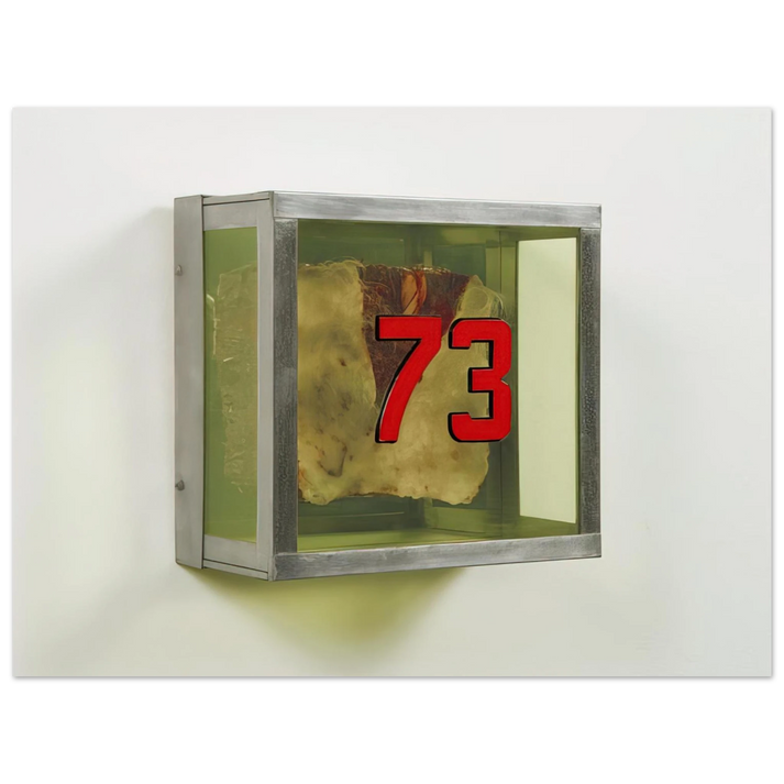 Paul Thek - Untitled #73 from the series Technological Reliquaries - 1964 75x100 cm / 30x40inches Fine Art Poster