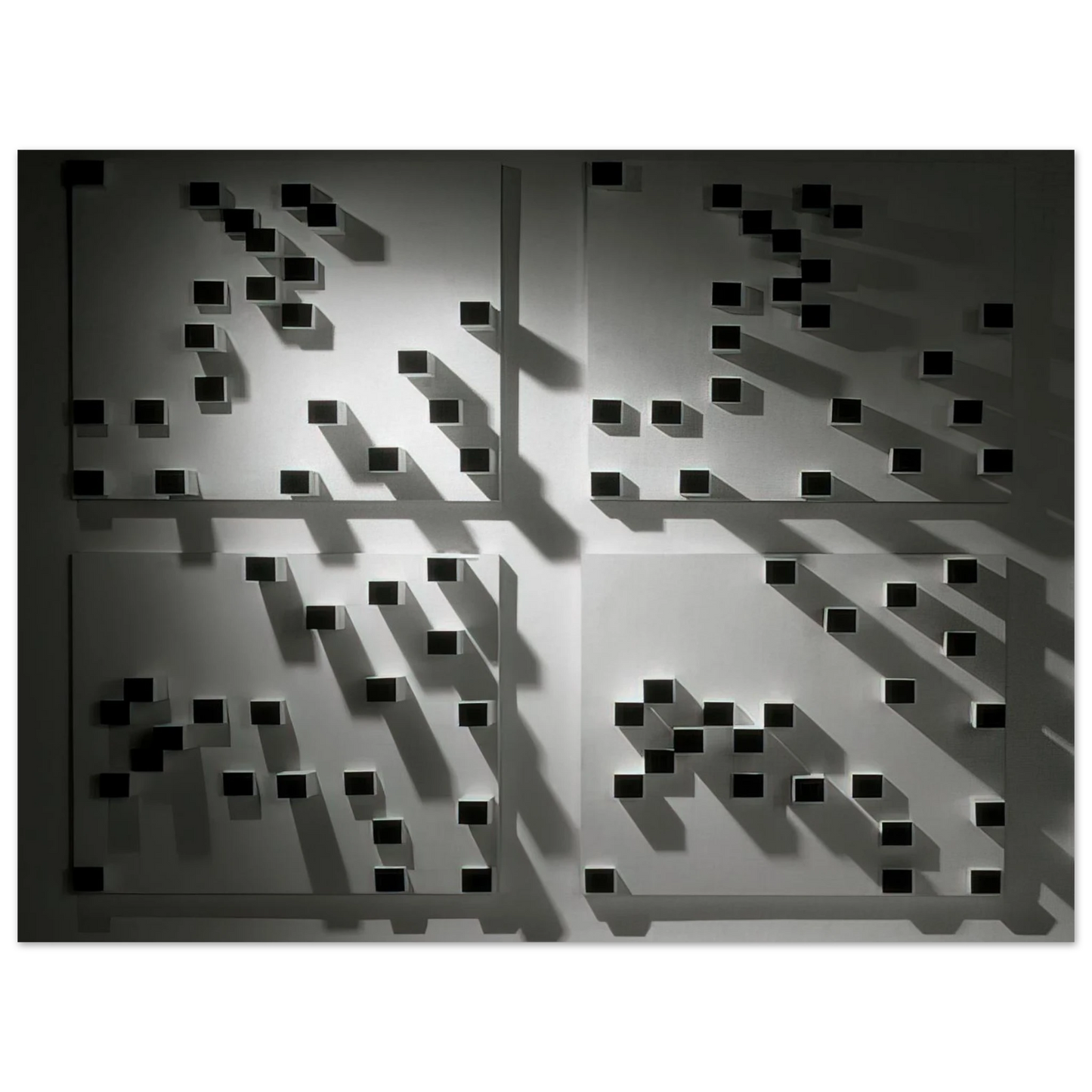 Lygia Pape - Livro dos Caminhos Book of Paths - 1976 75x100 cm / 30x40inches Fine Art Poster