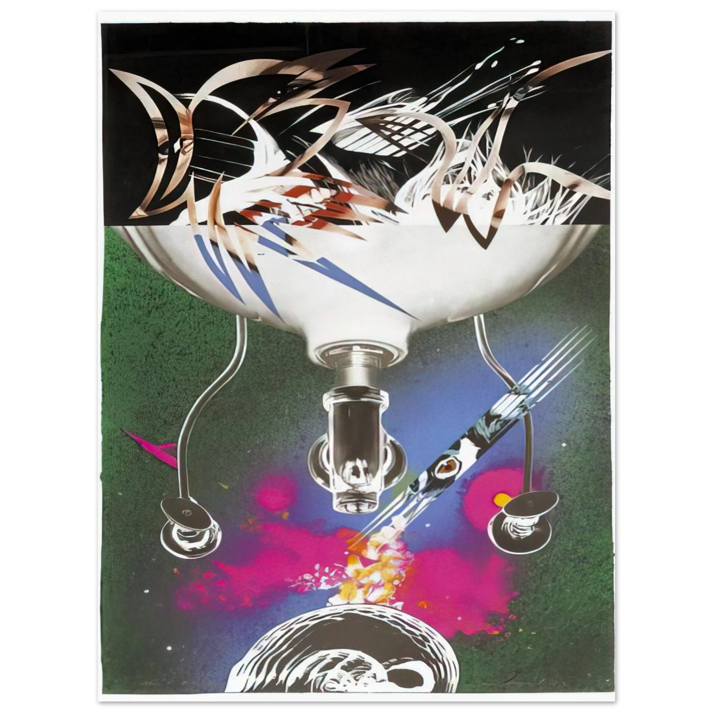 James Rosenquist - Where the Water Goes 75x100 cm / 30x40inches Fine Art Poster
