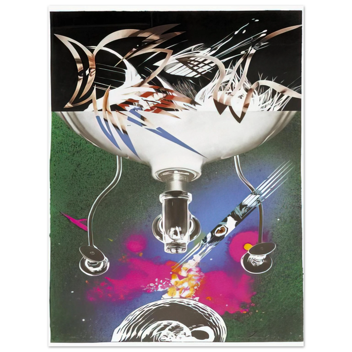 James Rosenquist - Where the Water Goes 75x100 cm / 30x40inches Fine Art Poster